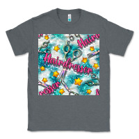 Charcoal Heather Hairdresser Scissor And Stars With Glitter Seamless Pattern Bbs Classic Tee - BundleAndBundleShop