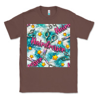 Hairdresser Scissor And Stars With Glitter Seamless Pattern Bbs Classic Tee | Teevron