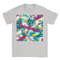 Moon Dust Hairdresser Scissor And Stars With Glitter Seamless Pattern Bbs Classic Tee - BundleAndBundleShop