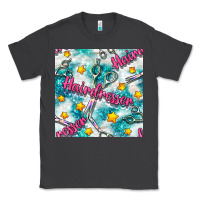 Smoke Hairdresser Scissor And Stars With Glitter Seamless Pattern Bbs Classic Tee - BundleAndBundleShop