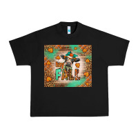 Black Western Hay Fall Cow Urban Heavy Tee - LillyAllenDesigns