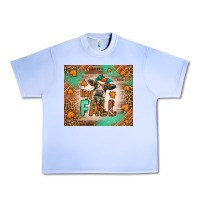 Grape Ice Western Hay Fall Cow Urban Heavy Tee - LillyAllenDesigns