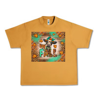 Peanut Butter Western Hay Fall Cow Urban Heavy Tee - LillyAllenDesigns
