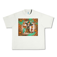 Pistachio Western Hay Fall Cow Urban Heavy Tee - LillyAllenDesigns
