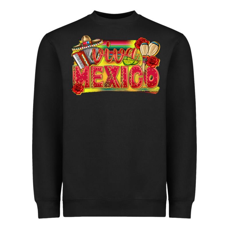 Viva Mexico Heavyweight Sweatshirt by texasbilliewilder | Teevron