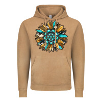Vintage Camel gemstone sunflower Vintage Hoodie - RanaPortraitStore