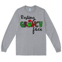 Heather Grey Merry Grinch Mas Long Sleeve Tee - Bettercallsaul