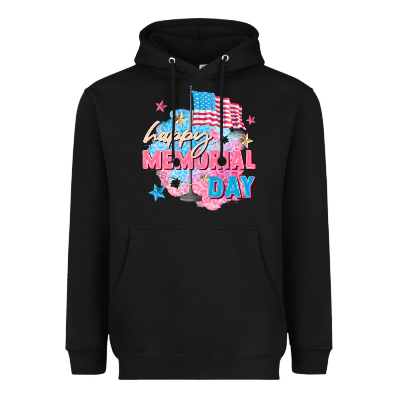 Happy Memorial Day Heavyweight Hoodie by FaDigitalArtStudio | Teevron