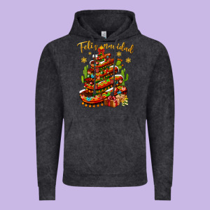 Christmas Feliz Navidad Vintage Hoodie Designed By Bundleandbundleshop