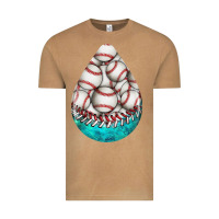 Vintage Camel baseball and western roses teardrop  8 Vintage Tee - BundleAndBundleShop
