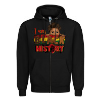 Black i am black history black boy peekaboo juneteenth Zipper Hoodie - CowGirlArtShop
