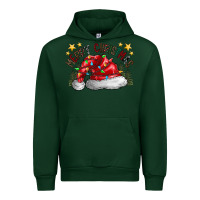 Forest Green merry Christmas santa Urban Hoodie - CowhideDigitalArt