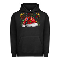 Pigment Black merry Christmas santa Urban Hoodie - CowhideDigitalArt