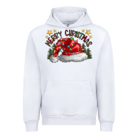 White merry Christmas santa Urban Hoodie - CowhideDigitalArt