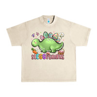 Sandshell easter stegosaurus delight Urban Heavy Tee - LillyAllenDesigns