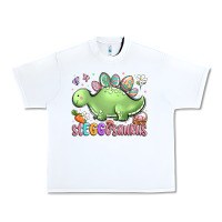 White easter stegosaurus delight Urban Heavy Tee - LillyAllenDesigns