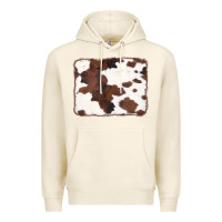 Tofu Brown Cowhide Background Premium Hoodie - CowCowDesign