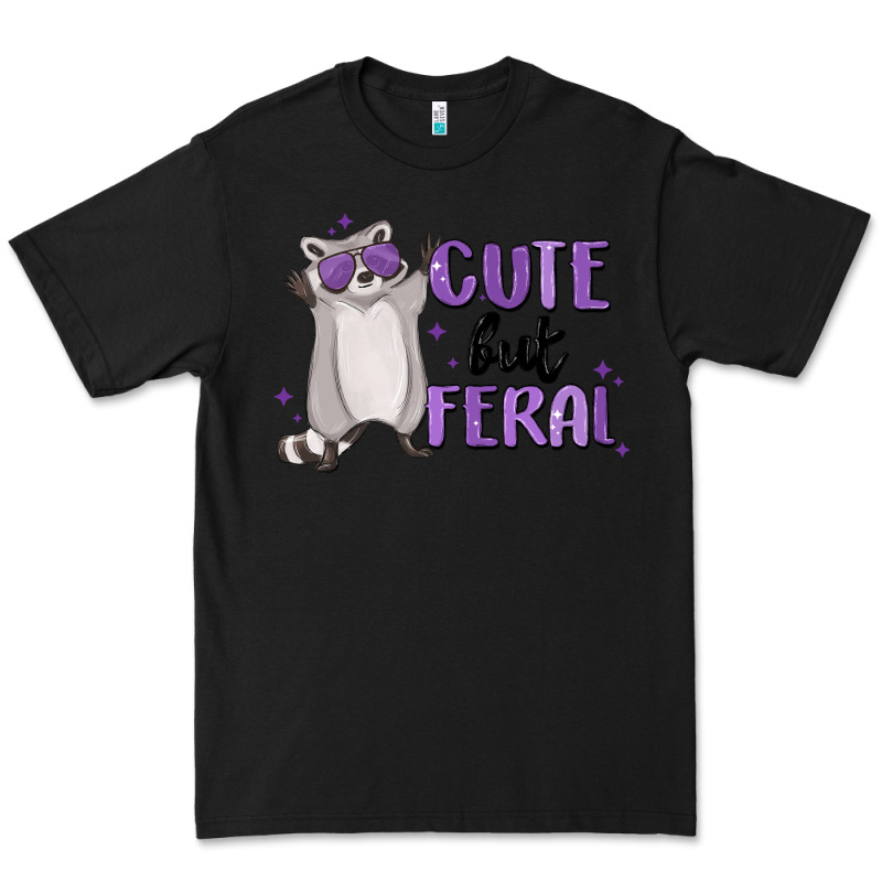 Cute But Feral Premium Tee by MaliasSmallBusiness | Teevron