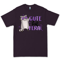 Plum cute but feral Premium Tee - MaliasSmallBusiness