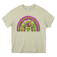 Mossy mardi gras rainbow Heavy Core Tee - Jasminsmagicworld