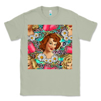 Matcha Hairdresser Western Girl And Hair Curler Seamless Pattern Bbs Classic Tee - BundleAndBundleShop