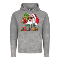 Cloud Rock Don't Stop Believing Santa Vintage Hoodie - BundleAndBundleShop