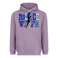 Lavender Police wife Heavyweight Hoodie - FaDigitalArtStudio