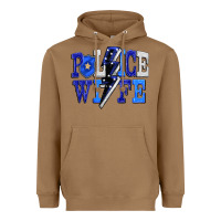Toasted Coconut Police wife Heavyweight Hoodie - FaDigitalArtStudio