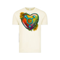 Vintage Arctic Lgbtq Heart With Sunflower Vintage Tee - BundleAndBundleShop