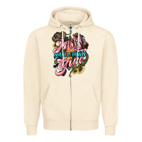 Sandshell Just a small town girl Zipper Hoodie - HowdyJamesFarm