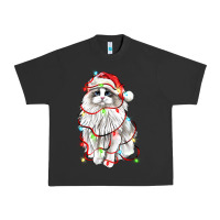 Pigment Black christmas ragdoll cat Urban Heavy Tee - LillyAllenDesigns