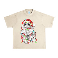 Sandshell christmas ragdoll cat Urban Heavy Tee - LillyAllenDesigns