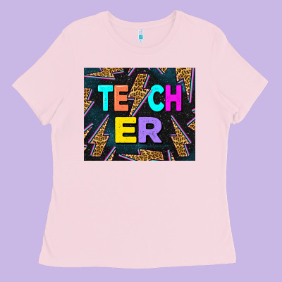 Western Teacher Flash Ladies Tee Designed By Lillyallendesigns