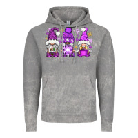 Cloud Rock Purple Winter Gnomies Vintage Hoodie - BundleAndBundleShop