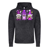 Vintage Black Purple Winter Gnomies Vintage Hoodie - BundleAndBundleShop