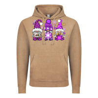 Vintage Coffee Purple Winter Gnomies Vintage Hoodie - BundleAndBundleShop