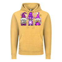 Vintage Mustard Purple Winter Gnomies Vintage Hoodie - BundleAndBundleShop