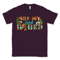 Plum Not My First Rodeo Western Classic Tee - BundleAndBundleShop