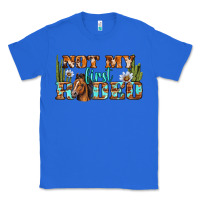 True Royal Not My First Rodeo Western Classic Tee - BundleAndBundleShop