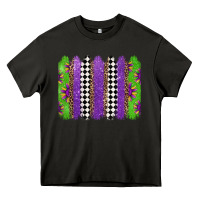 Asphalt mardi gras brushstrokes Heavy Core Tee - Jasminsmagicworld