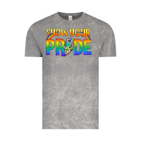 Cloud Rock Lgbtq Show Your Pride With Rainbow Vintage Tee - BundleAndBundleShop
