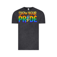 Vintage Black Lgbtq Show Your Pride With Rainbow Vintage Tee - BundleAndBundleShop