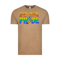Vintage Coffee Lgbtq Show Your Pride With Rainbow Vintage Tee - BundleAndBundleShop