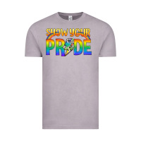 Vintage Zinc Lgbtq Show Your Pride With Rainbow Vintage Tee - BundleAndBundleShop