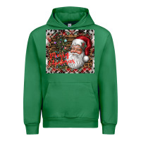 Emerald merry Christmas Urban Hoodie - CowhideDigitalArt
