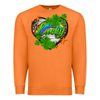 Carrot lucky heart St. Patricks Day Premium Sweatshirt - FaDigitalArtStudio