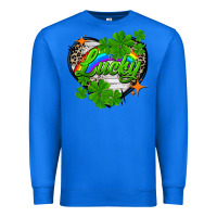 True Royal lucky heart St. Patricks Day Premium Sweatshirt - FaDigitalArtStudio