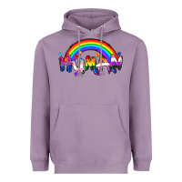 Lavender Human pride Heavyweight Hoodie - FaDigitalArtStudio