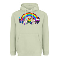 Matcha Human pride Heavyweight Hoodie - FaDigitalArtStudio