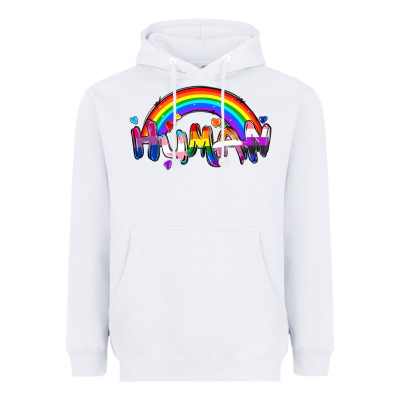 Human Pride Heavyweight Hoodie by FaDigitalArtStudio | Teevron